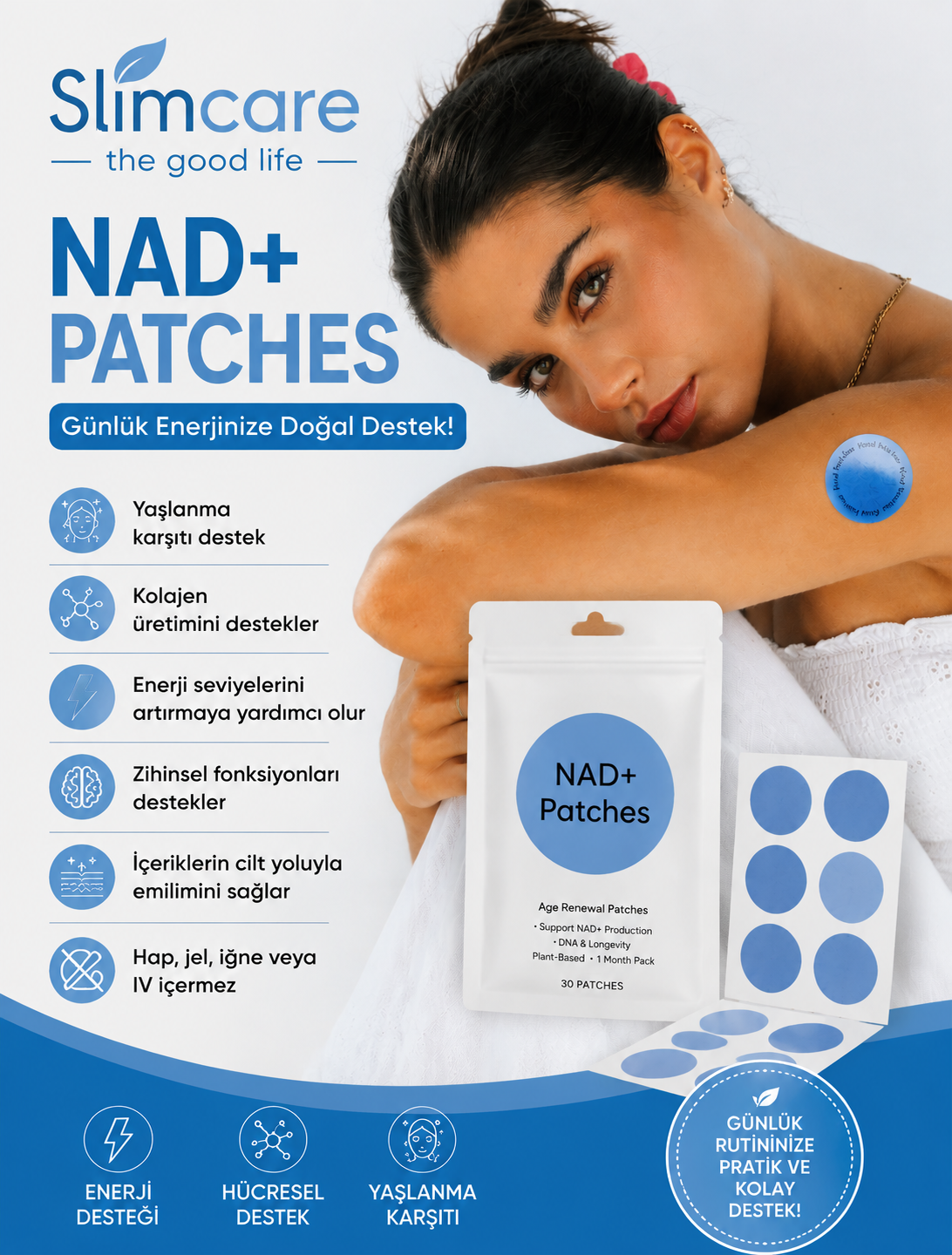 NAD+PATCHES